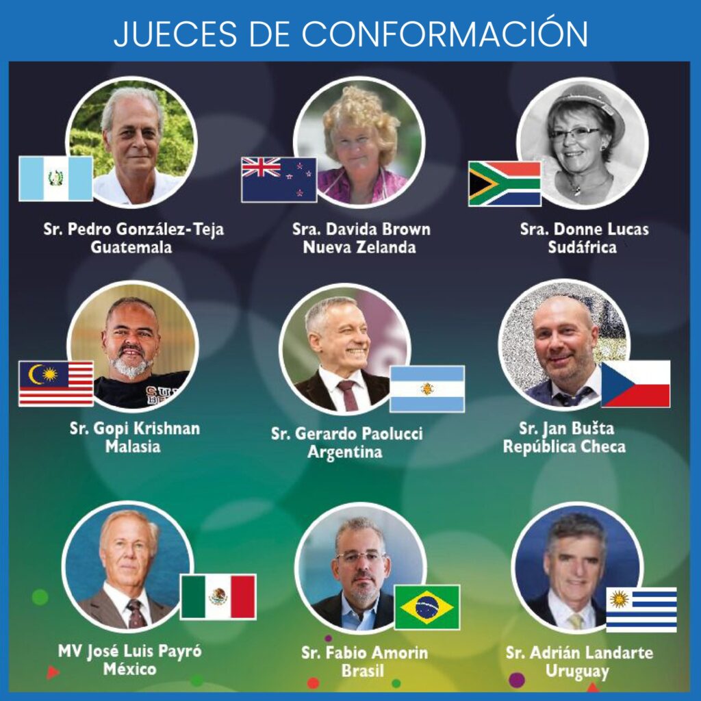 Americas y el Caribe 2025 Guatemala - jueces conformacion
