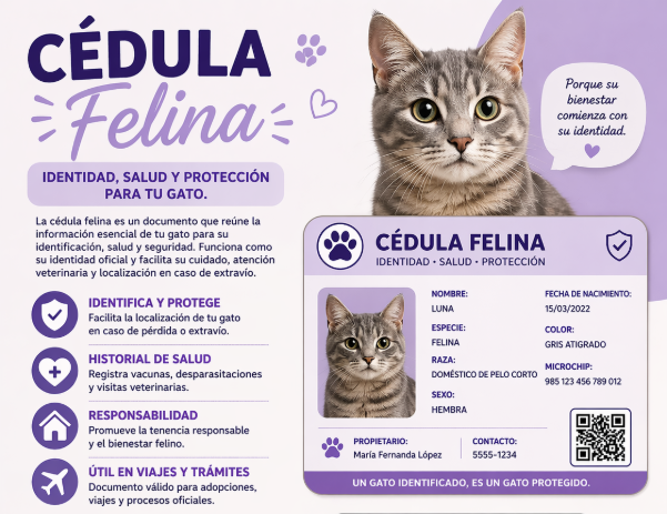 Cedula Felina AFELGUA